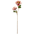 Julerose rosa h 67 cm