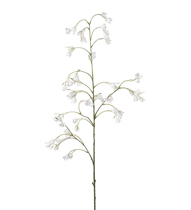 Blomster kvist hvid 110 cm