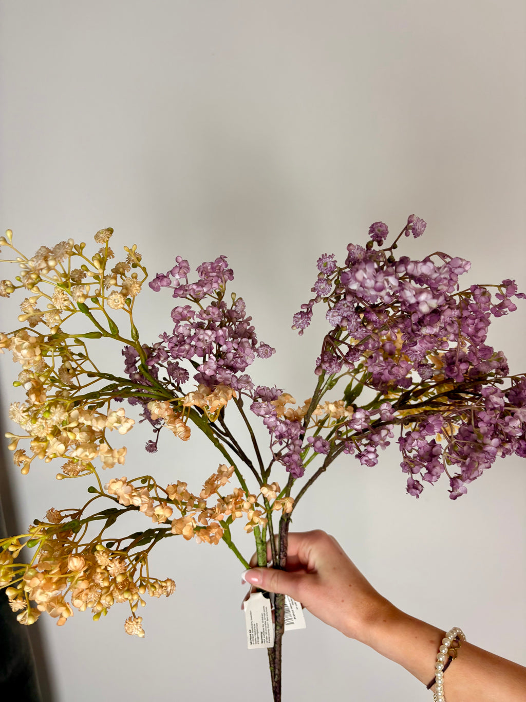 Brudeslør stor peach