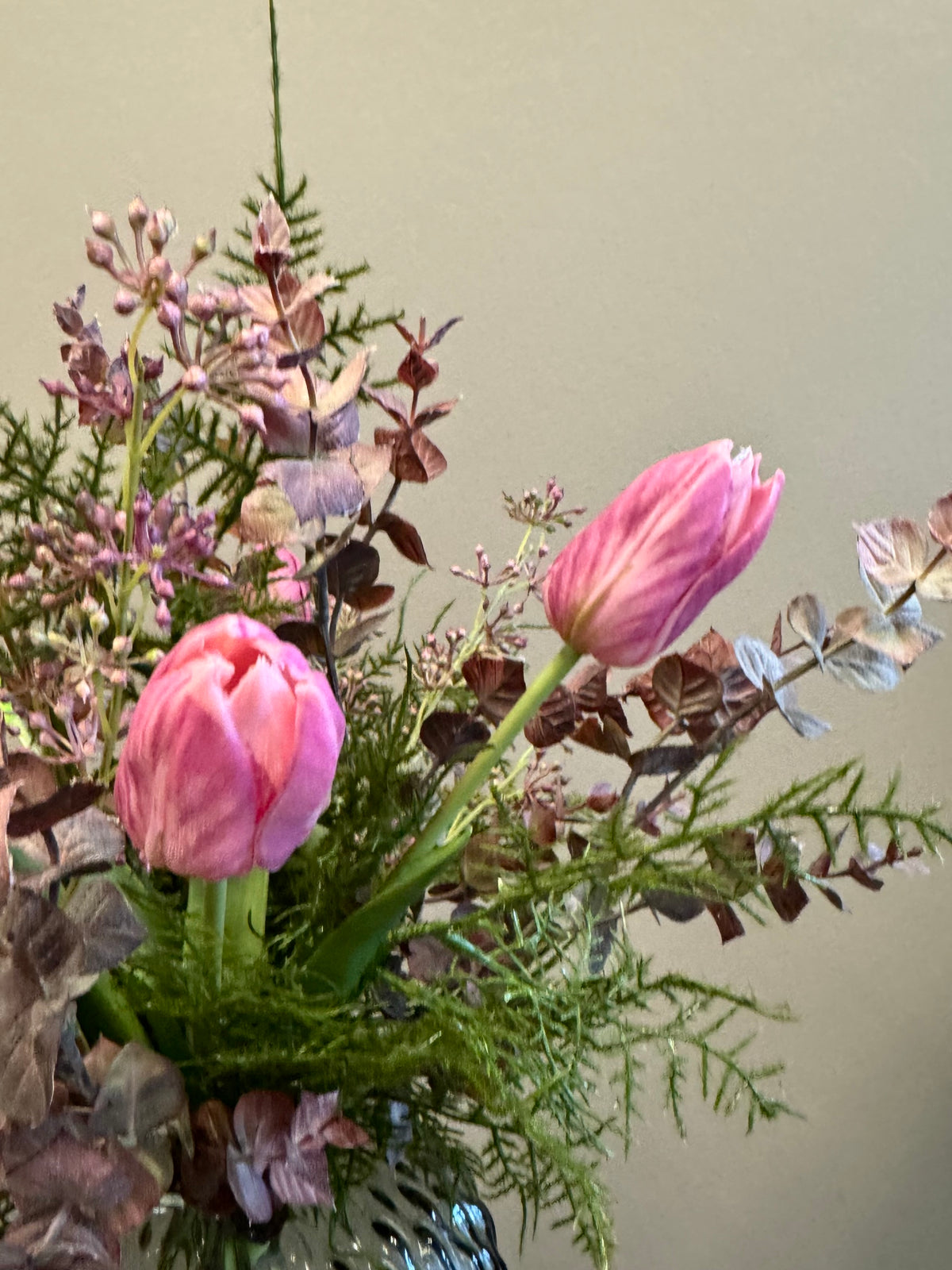 Tulipan buket rosa