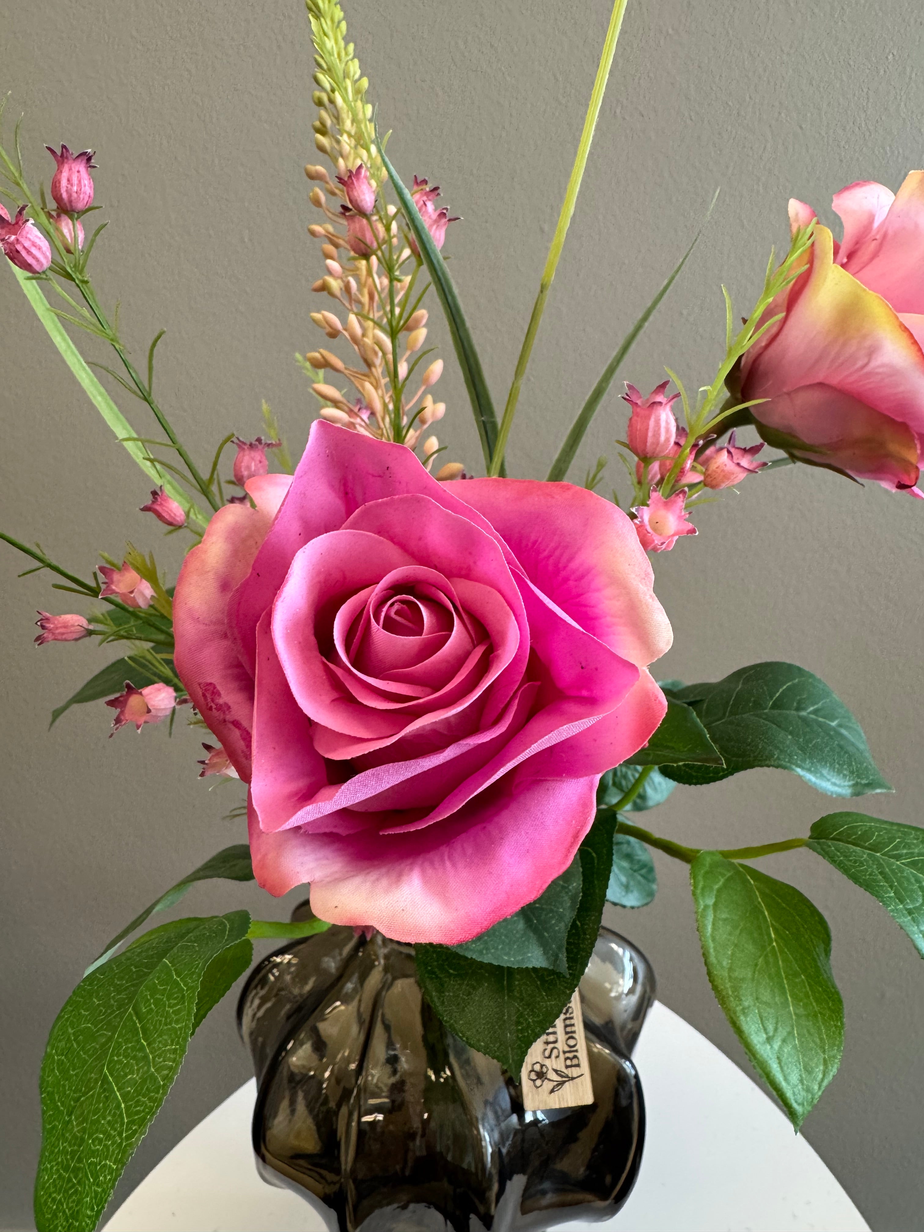 Pink rose buket