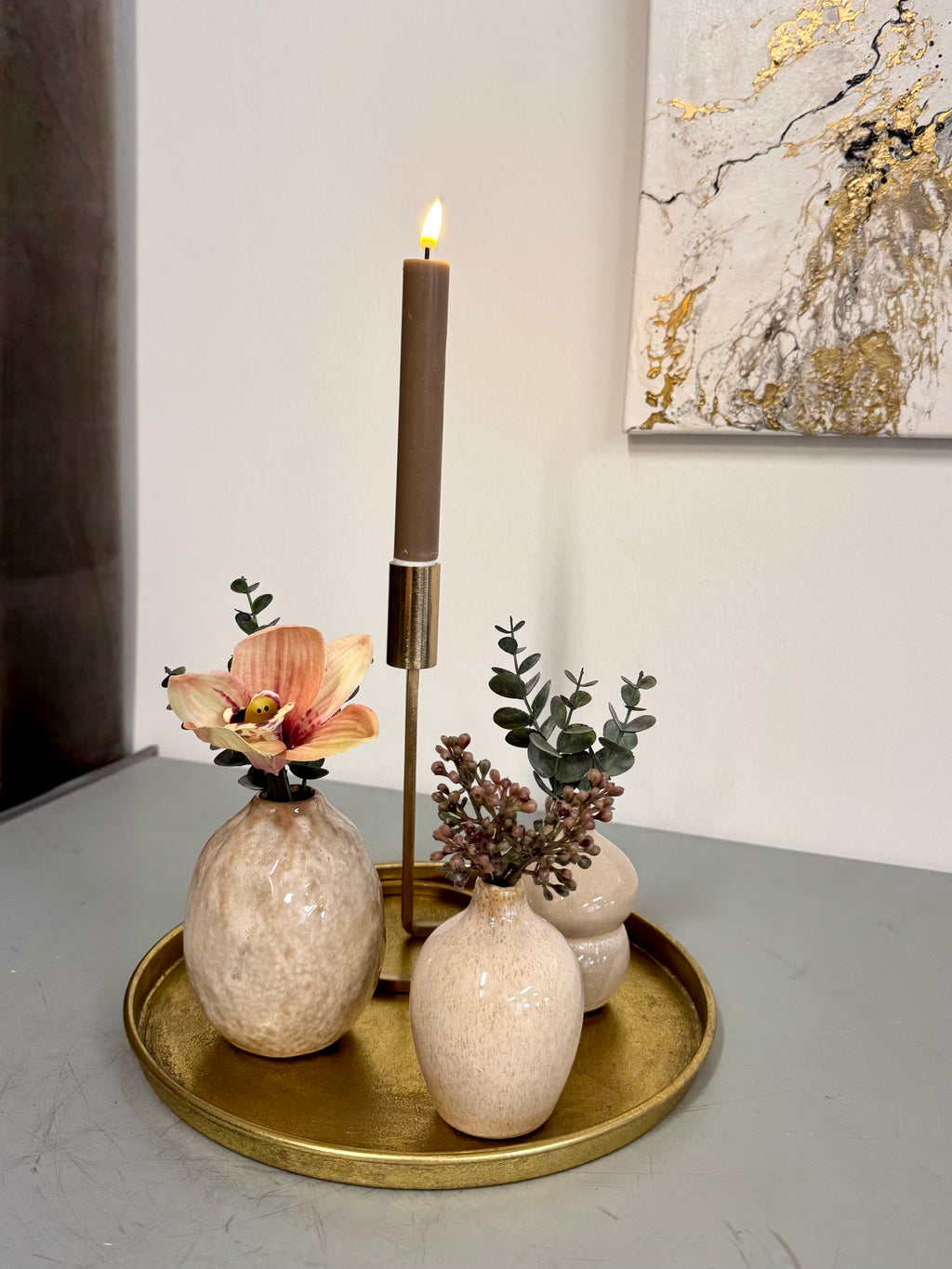 Vase sæt inkl. blomster