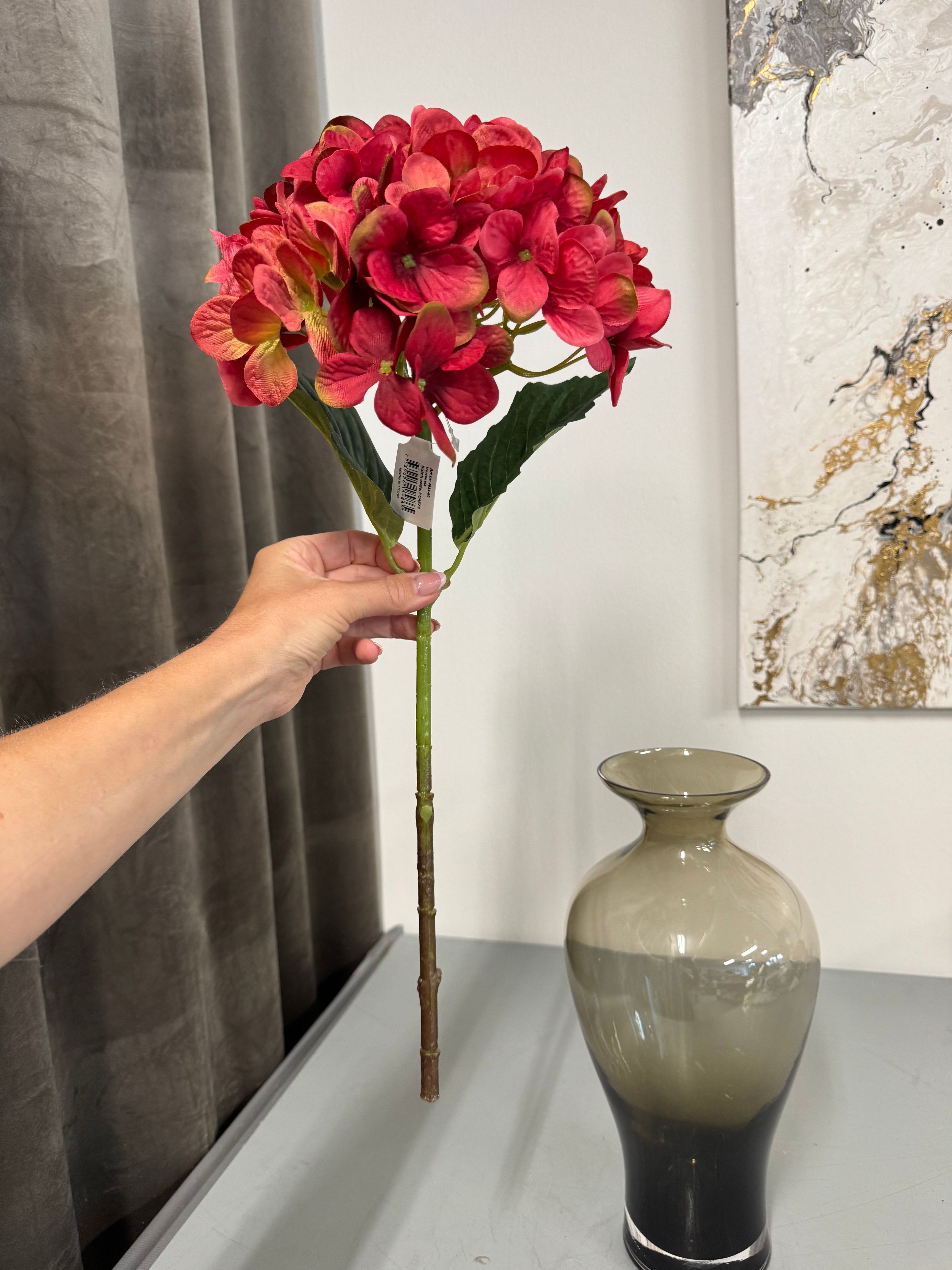 Hortensia rød