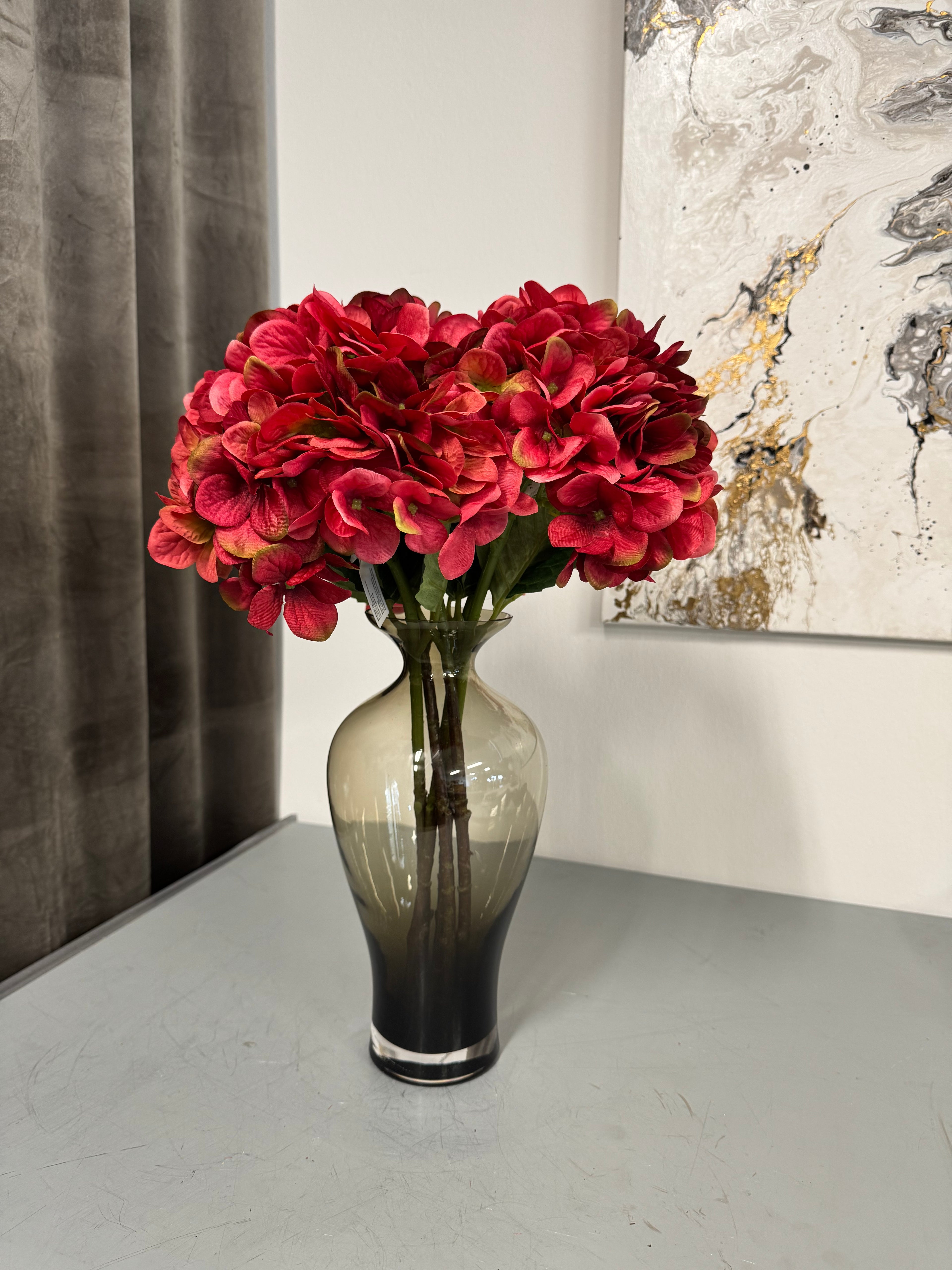 Hortensia rød