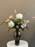UNIKA hvid rose buket