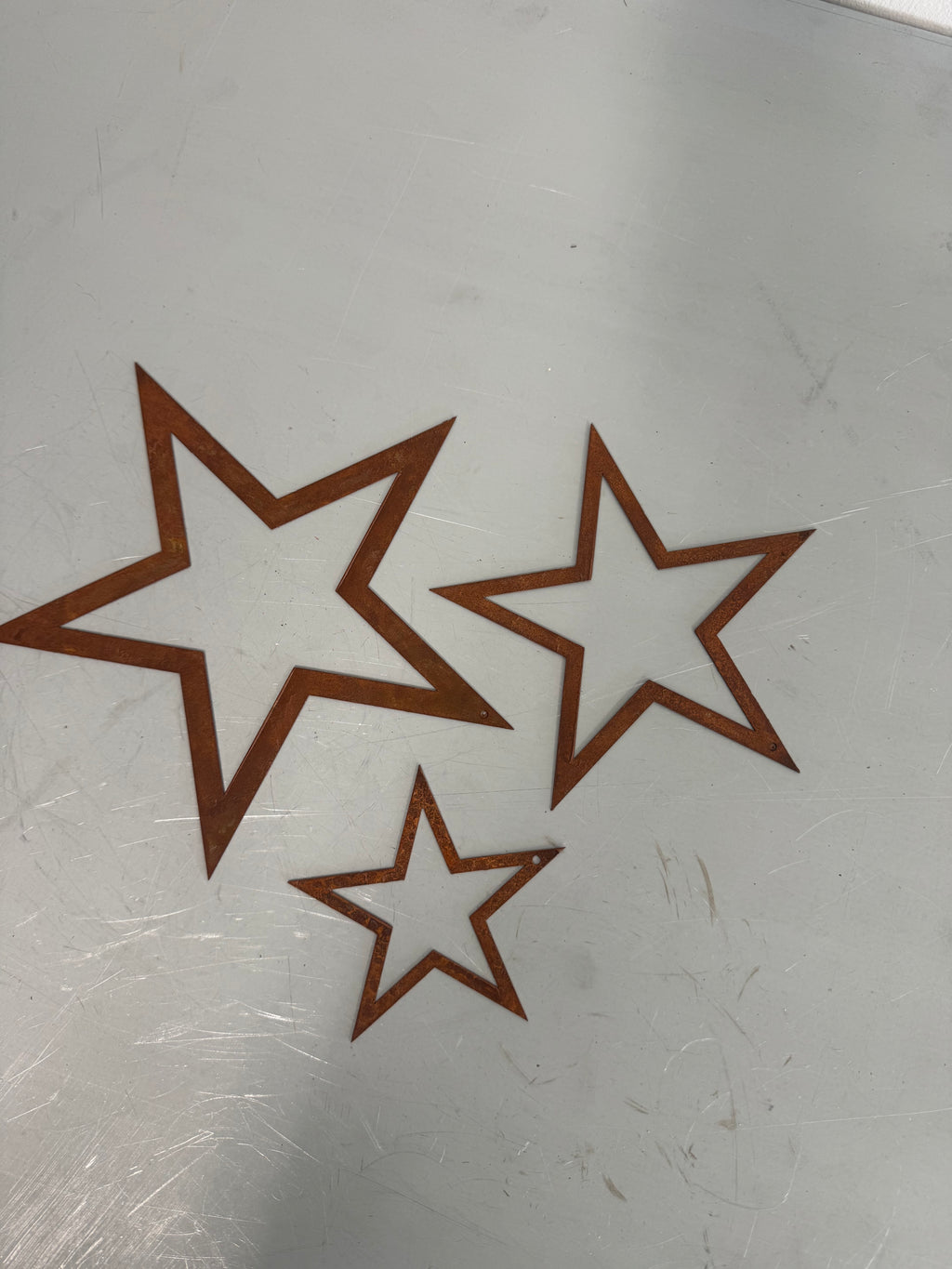 Rust stjerne 15 cm