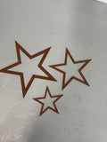 Rust stjerne 15 cm