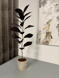 Blad burgundy 100 cm