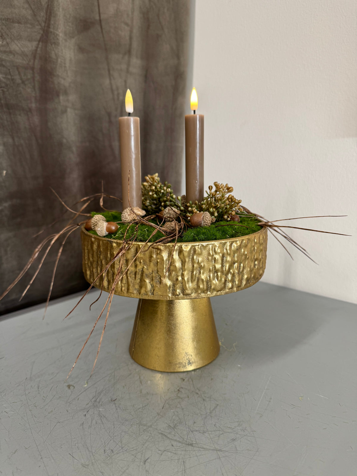 Deko i guld opsats
