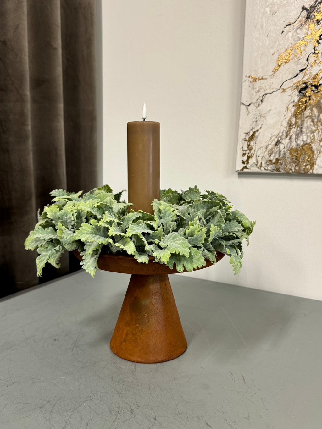 Silverek krans 35 cm