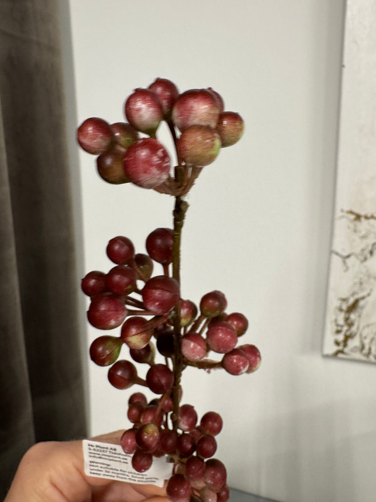 Bær kvist rød 42 cm