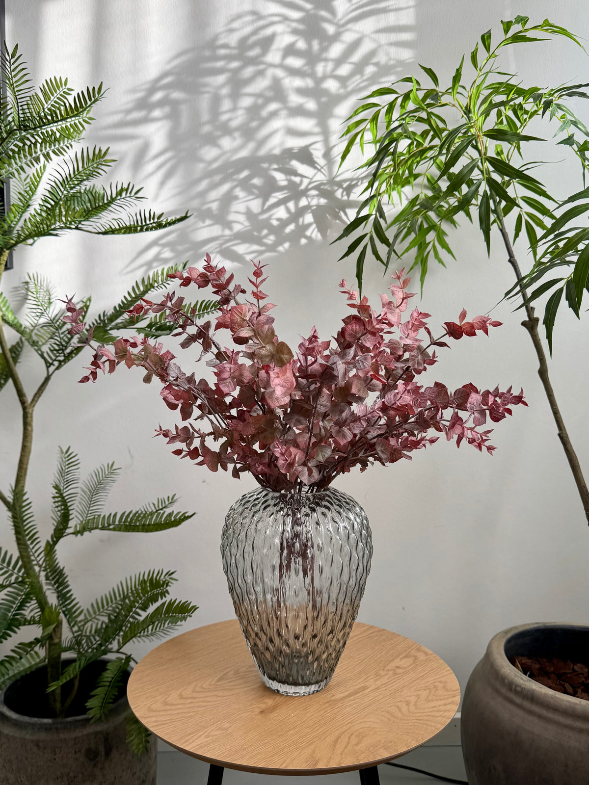 2 stilke rosa eucalyptus