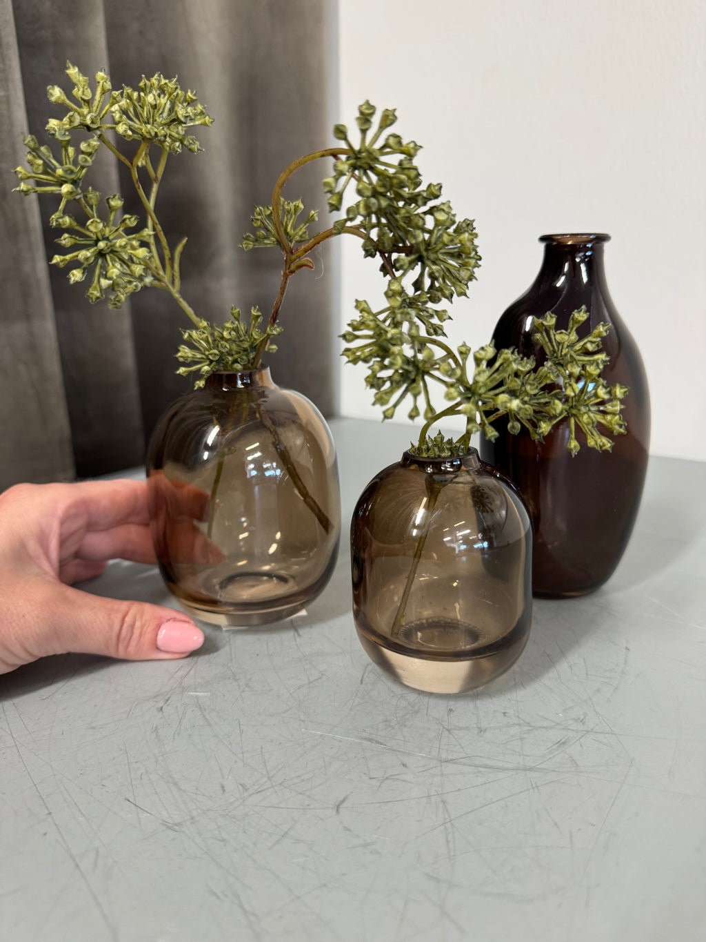 Brun vase 2