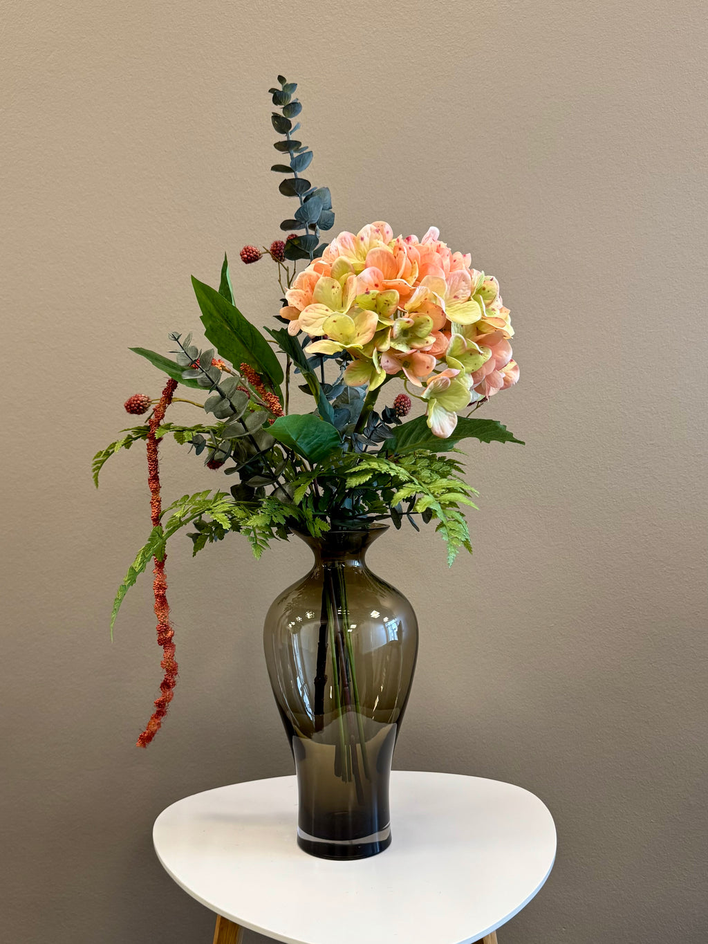 Hortensia peach buket