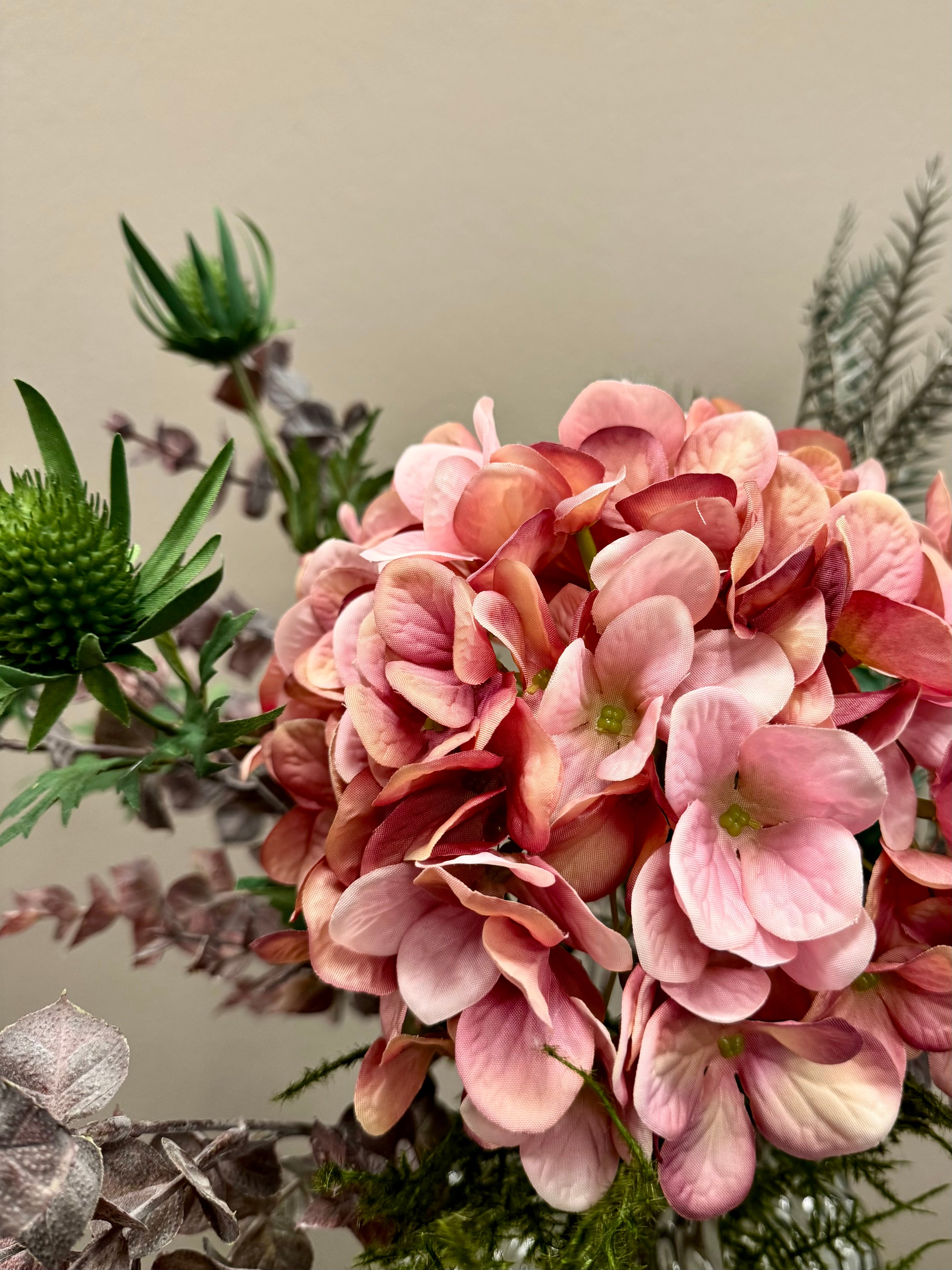 Mix med bla. Hortensia