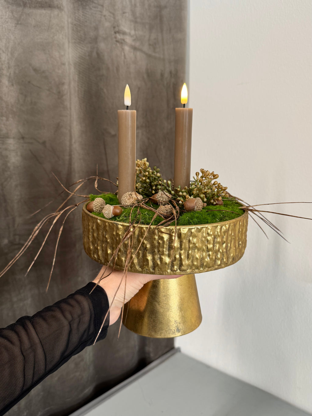 Deko i guld opsats