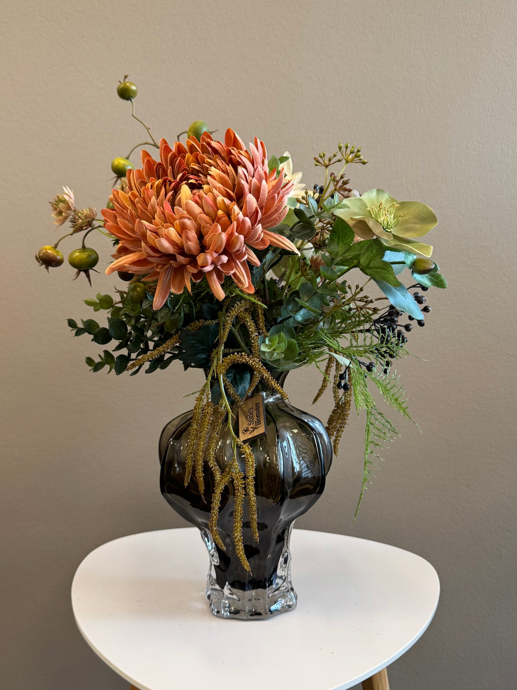 Efterår orange chrysanthemum