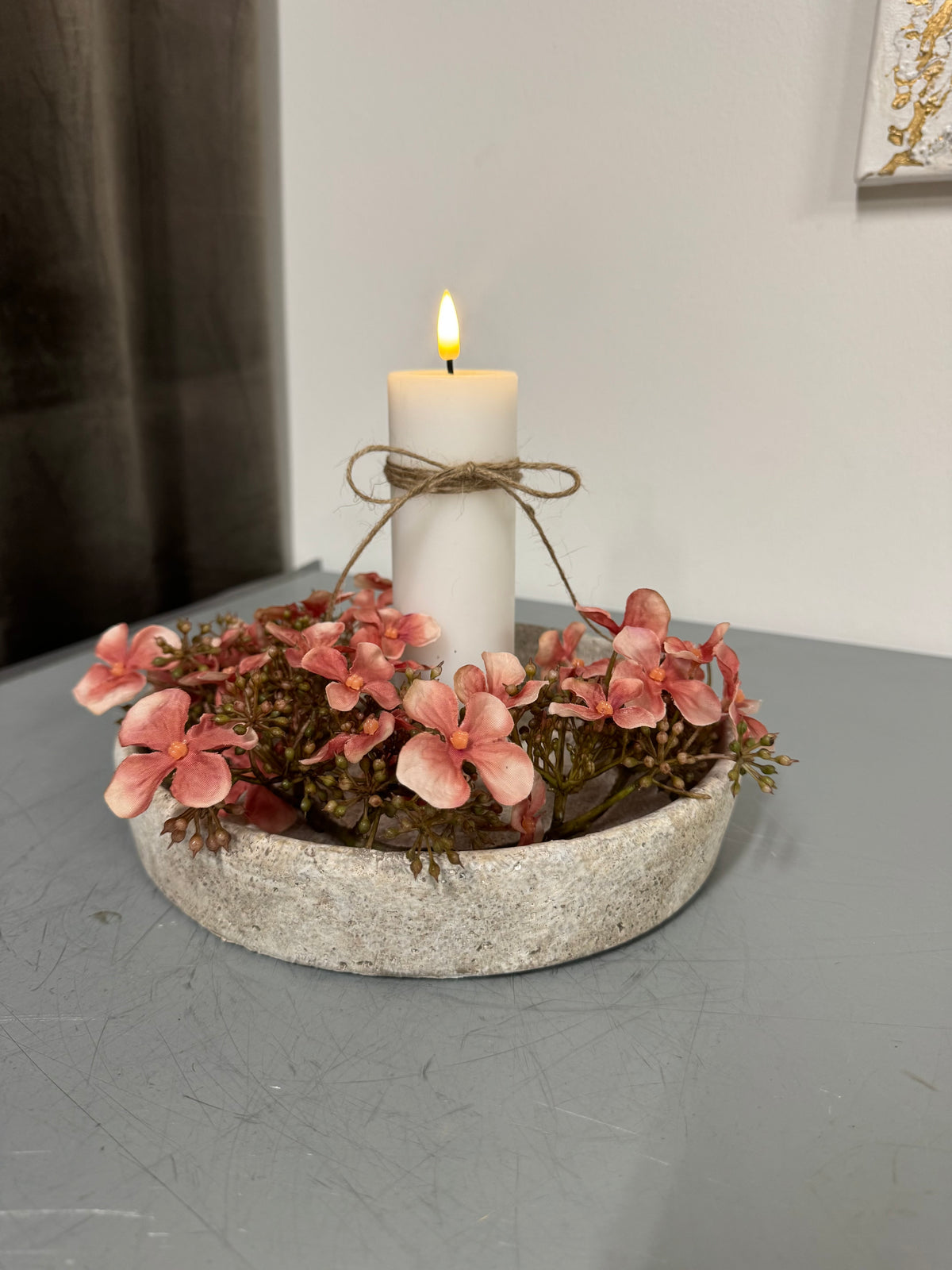 Blomster ranke & LEDlys