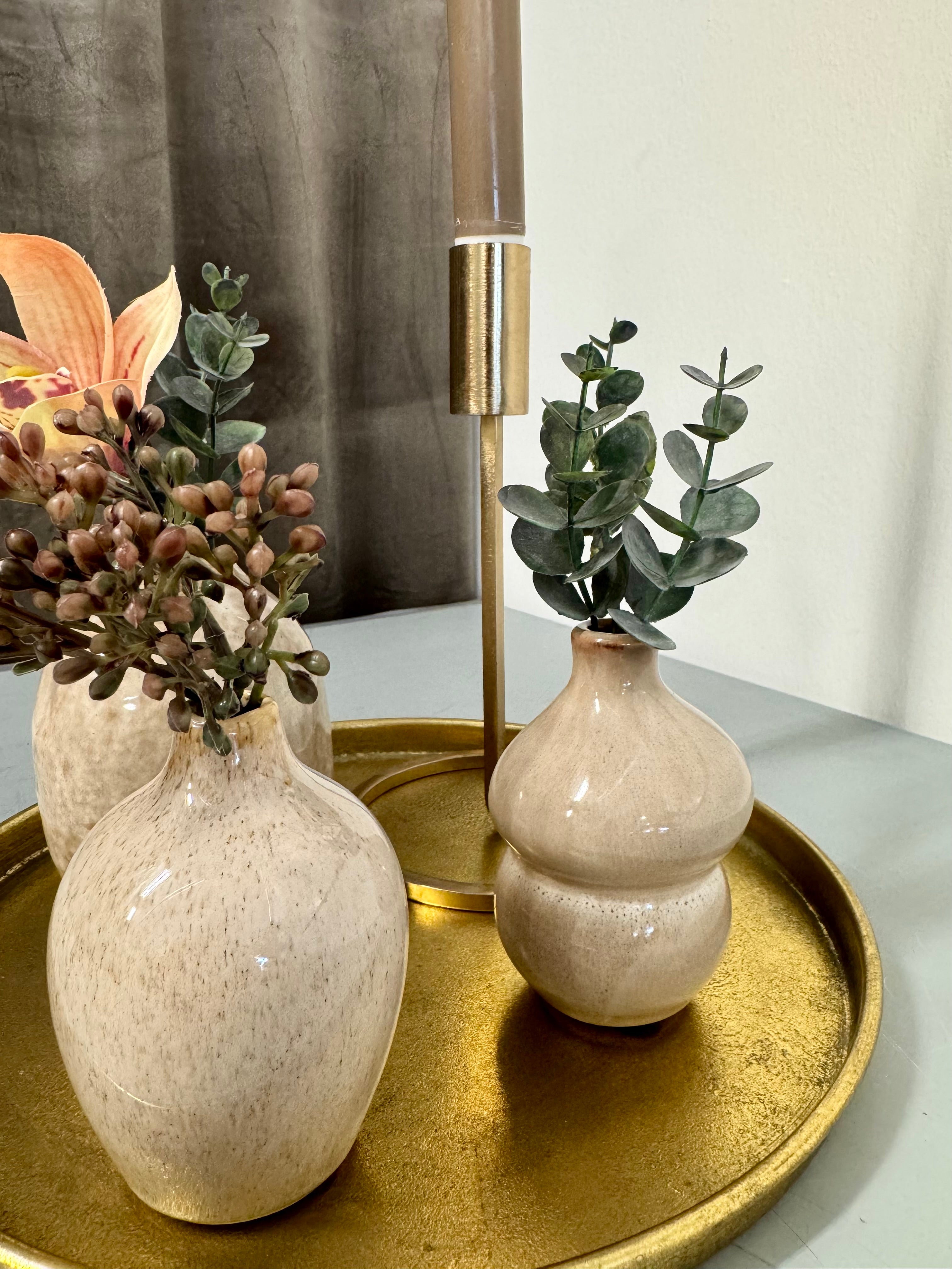 Vase sæt inkl. blomster