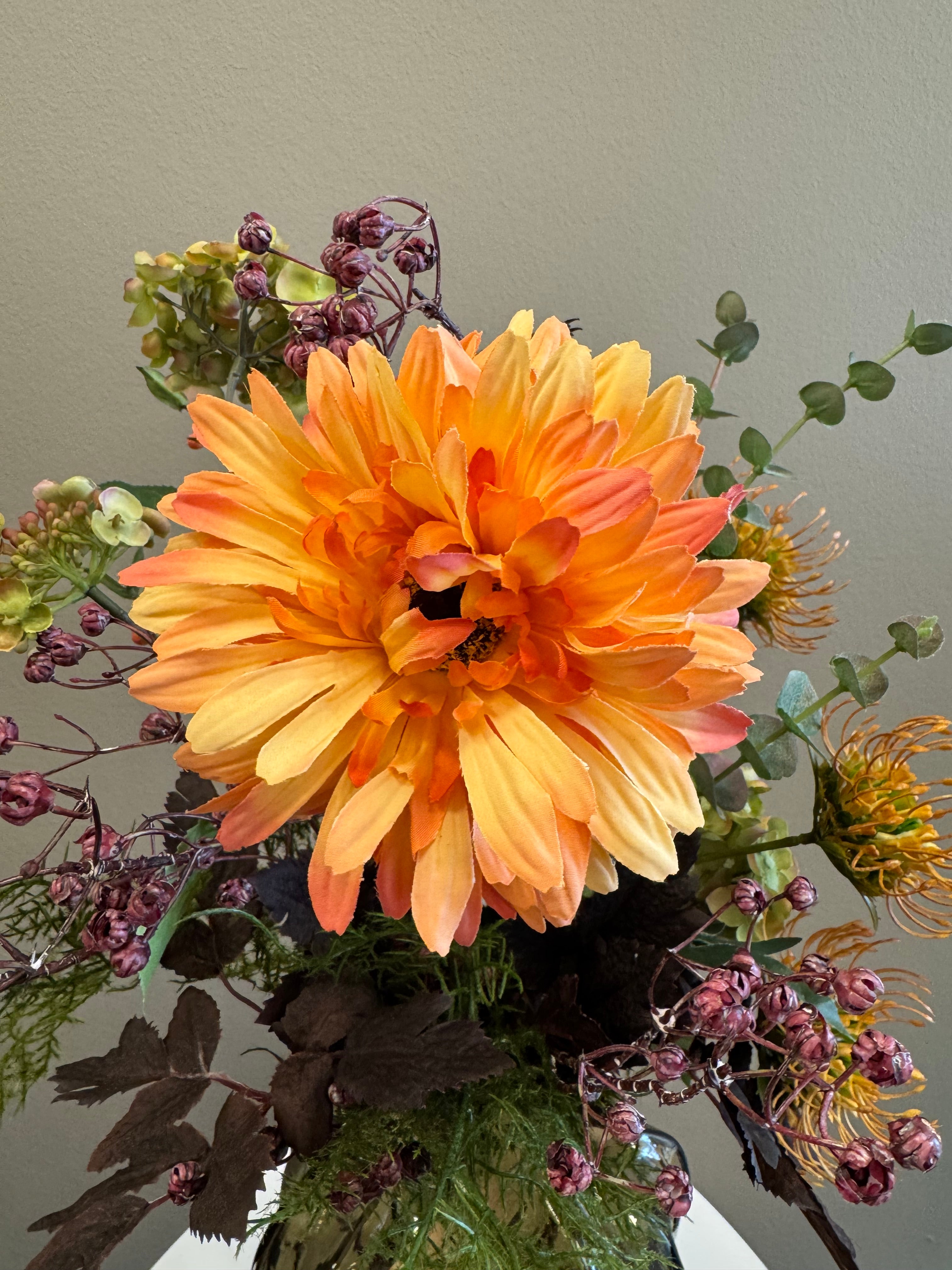 Gerbera orange buket