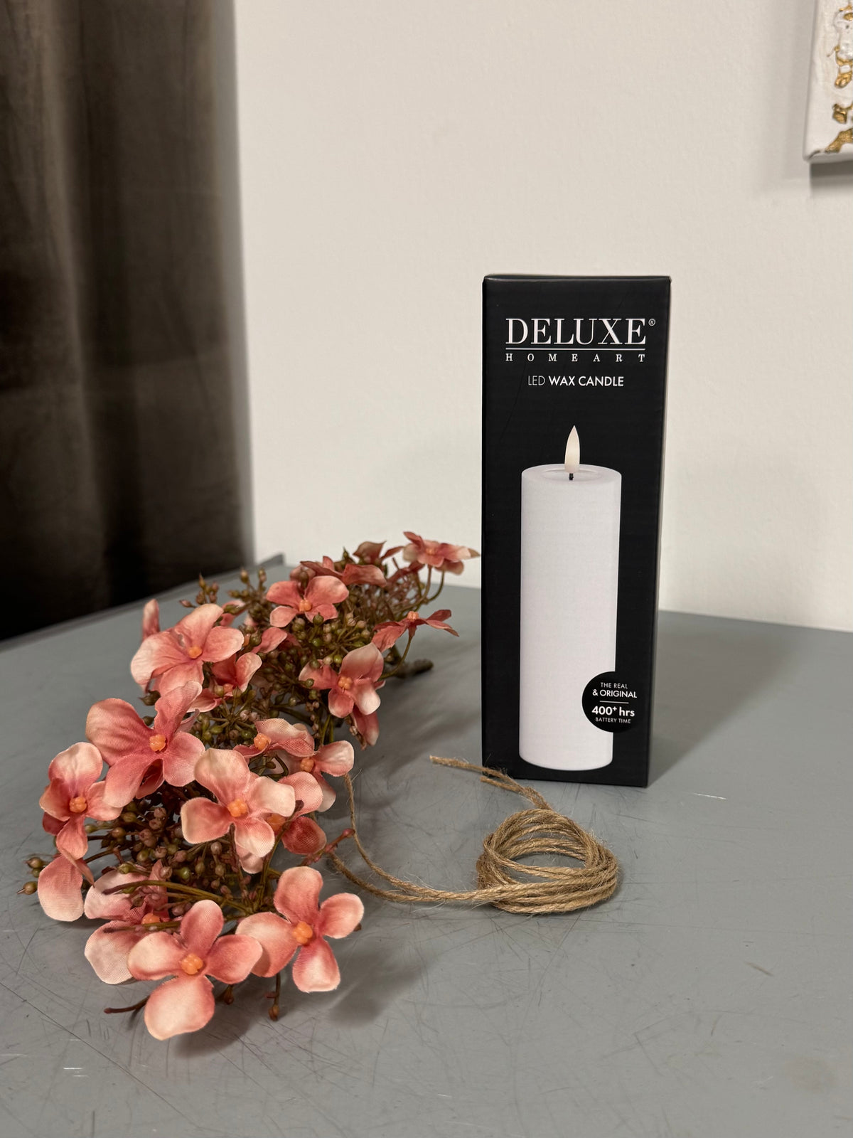 Blomster ranke & LEDlys
