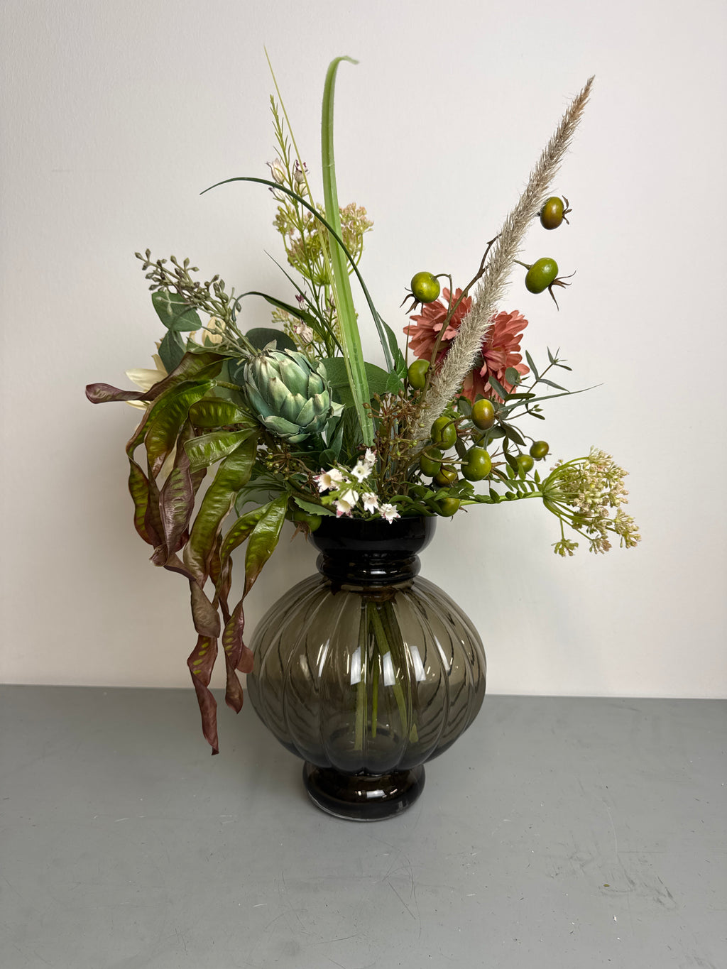 Buket hvid solsikke tilbud