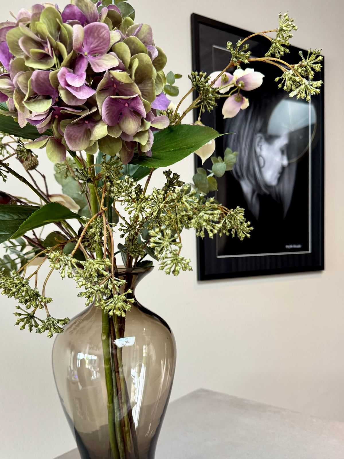 Efterårs mix m. Hortensia