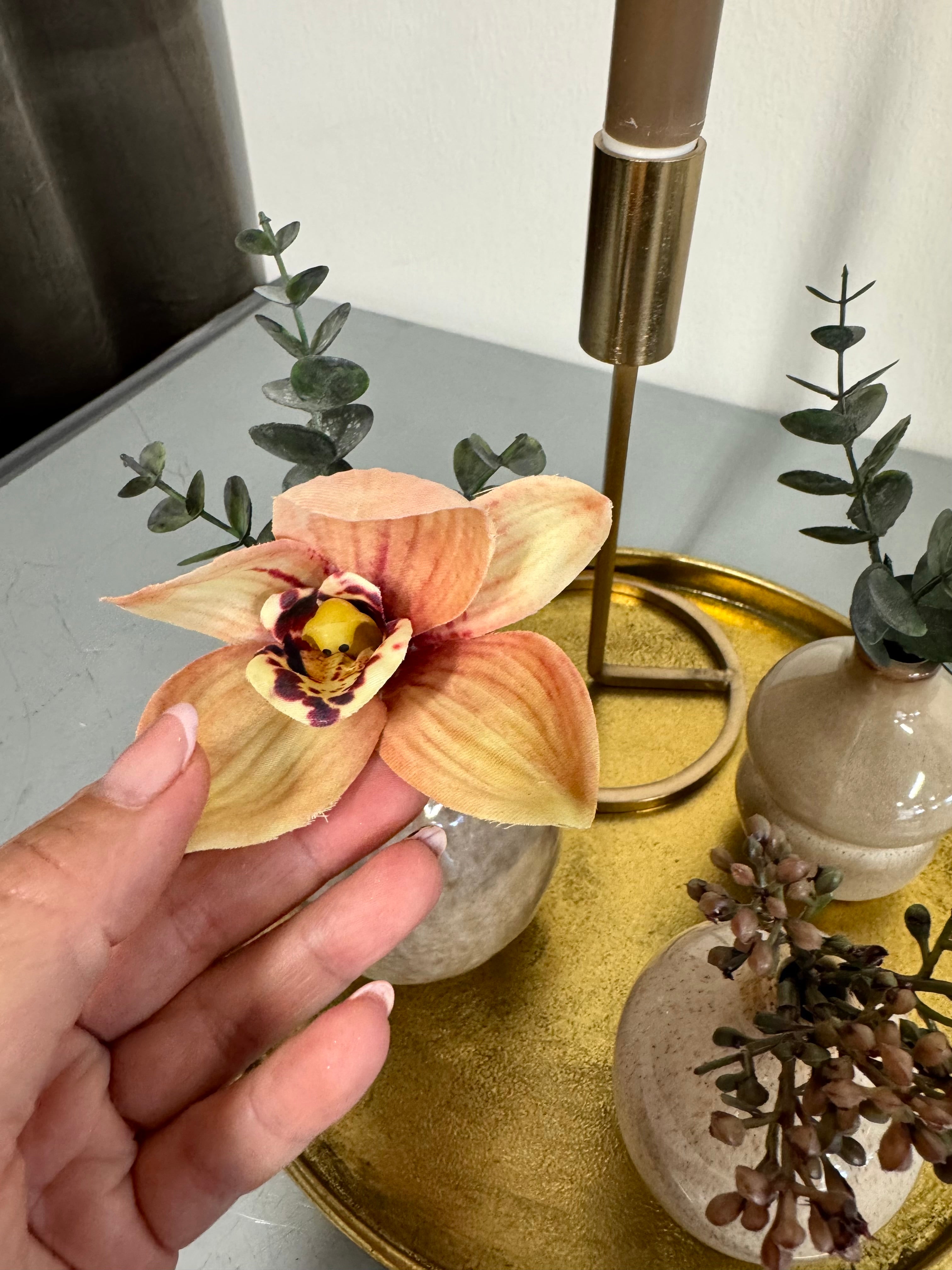 Vase sæt inkl. blomster