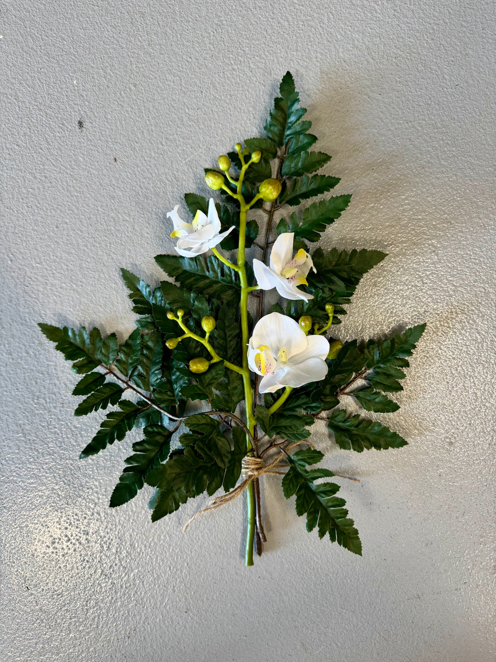 Kirkegårdsbuket orkidé