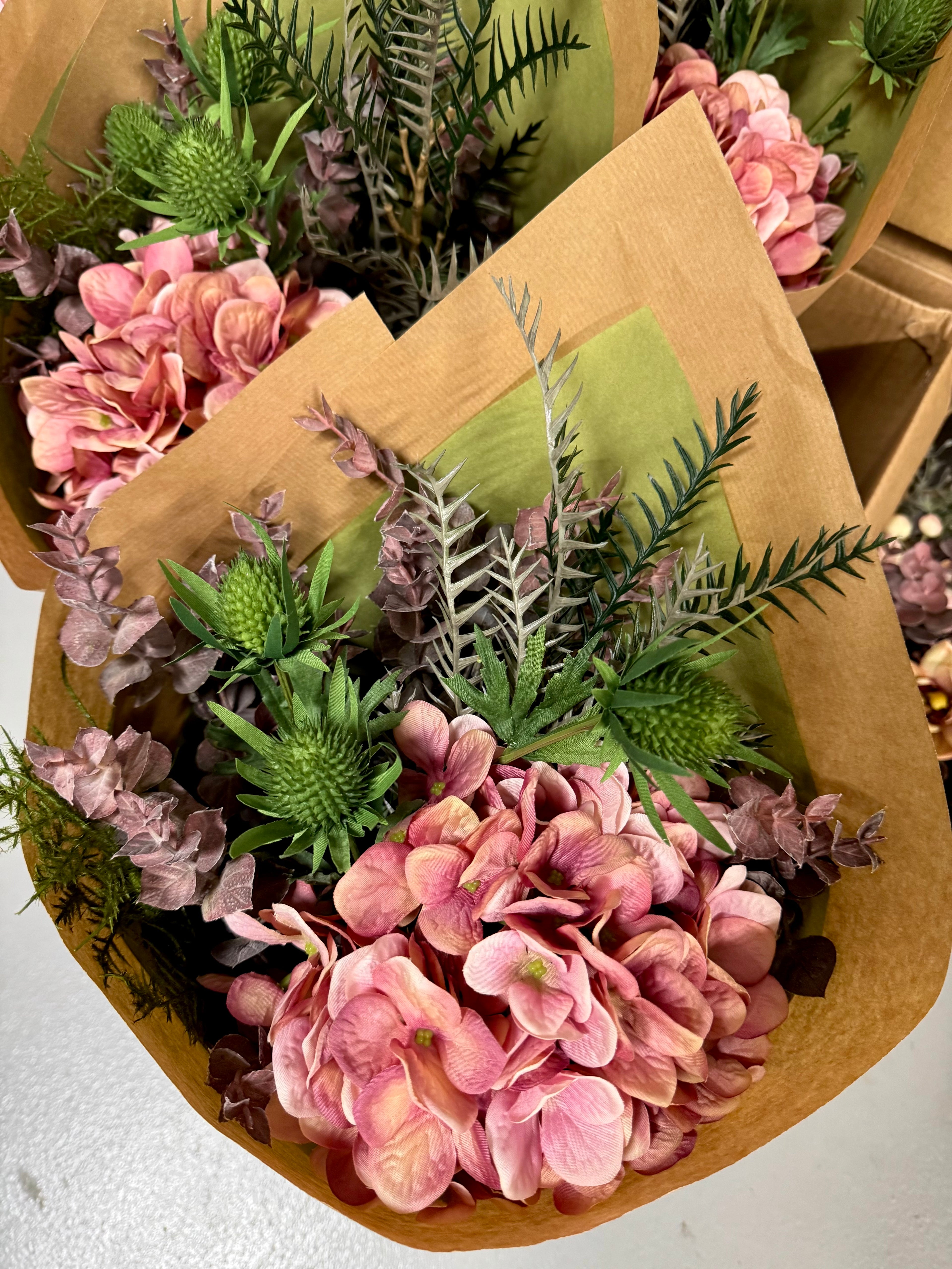Mix med bla. Hortensia