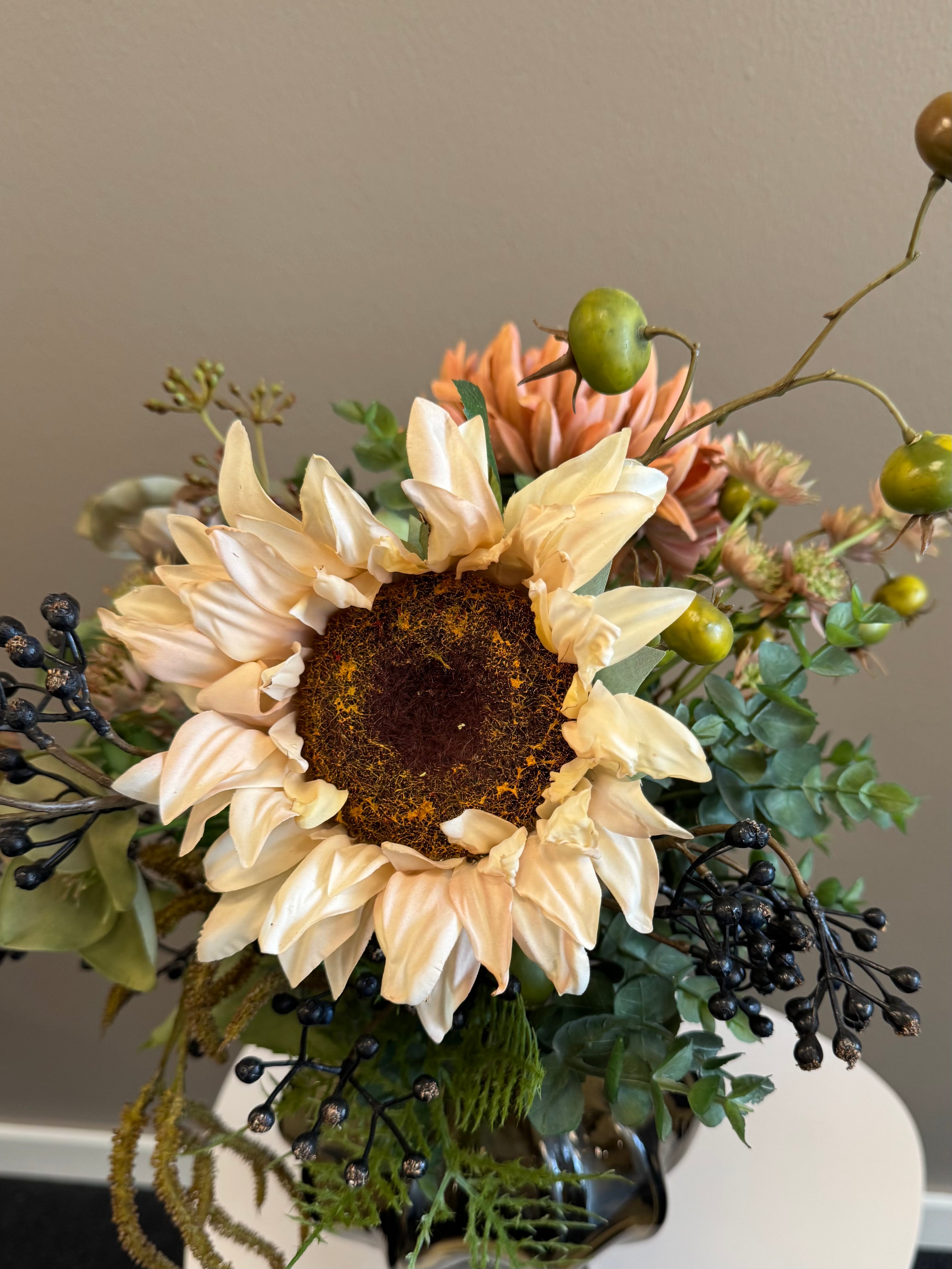 Efterår orange chrysanthemum