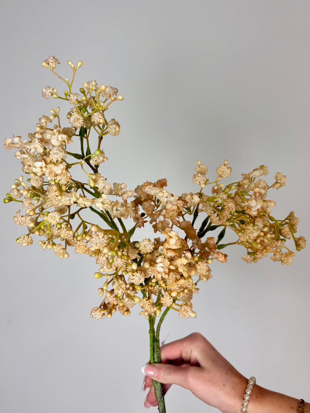 Brudeslør stor peach