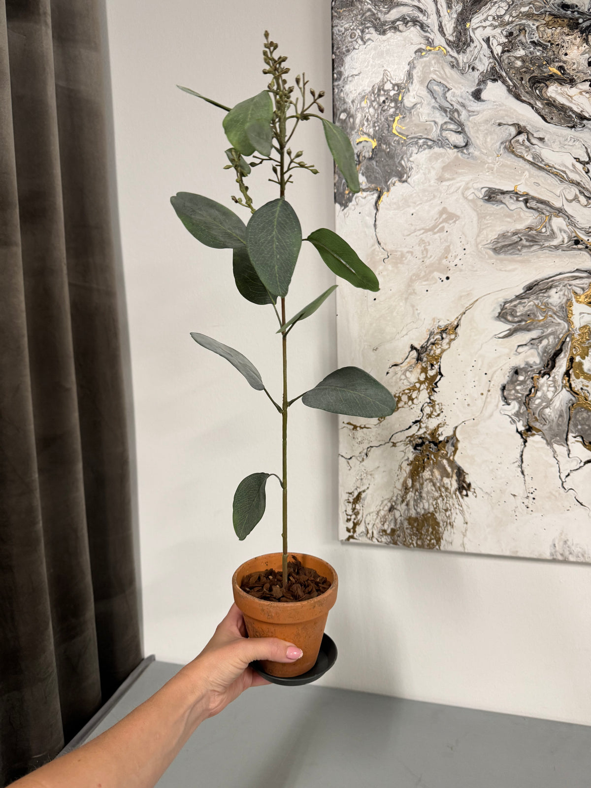 Eucalyptus 87 cm grøn