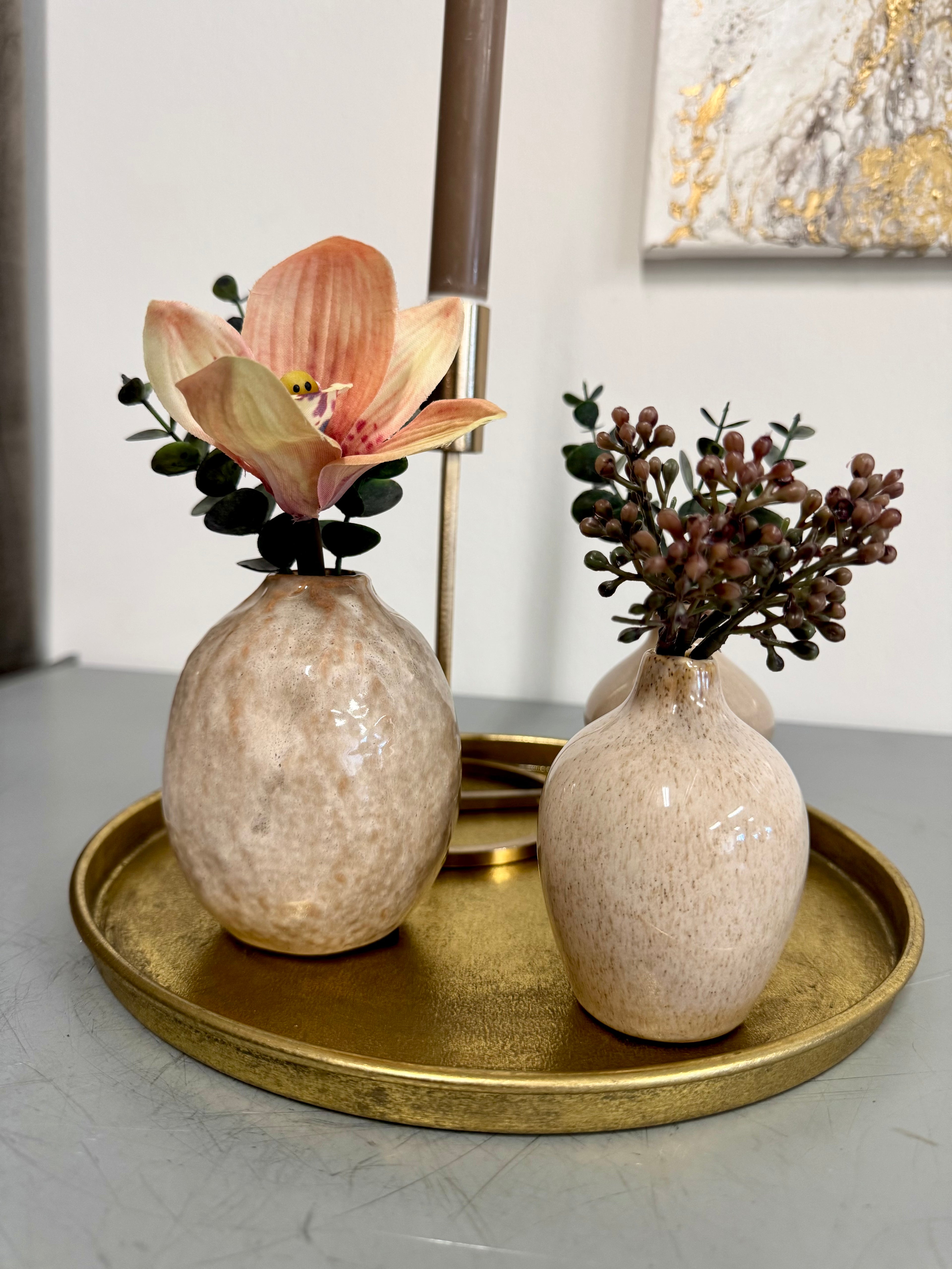 Vase sæt inkl. blomster