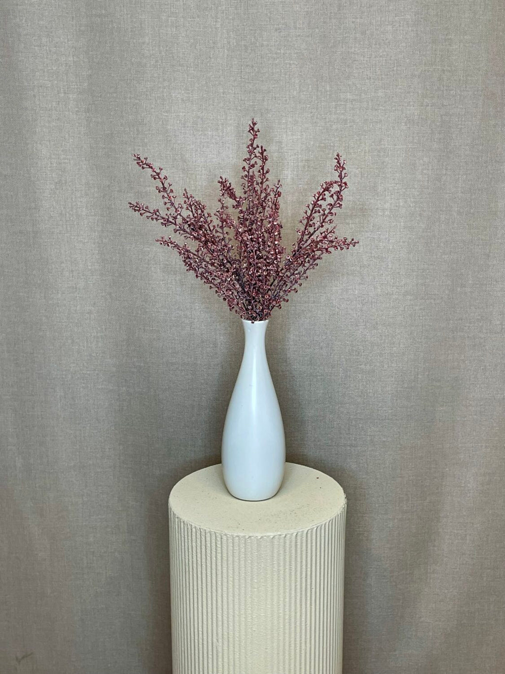 Phytolacca bundt m/ 3 stk rosa h 60 cm