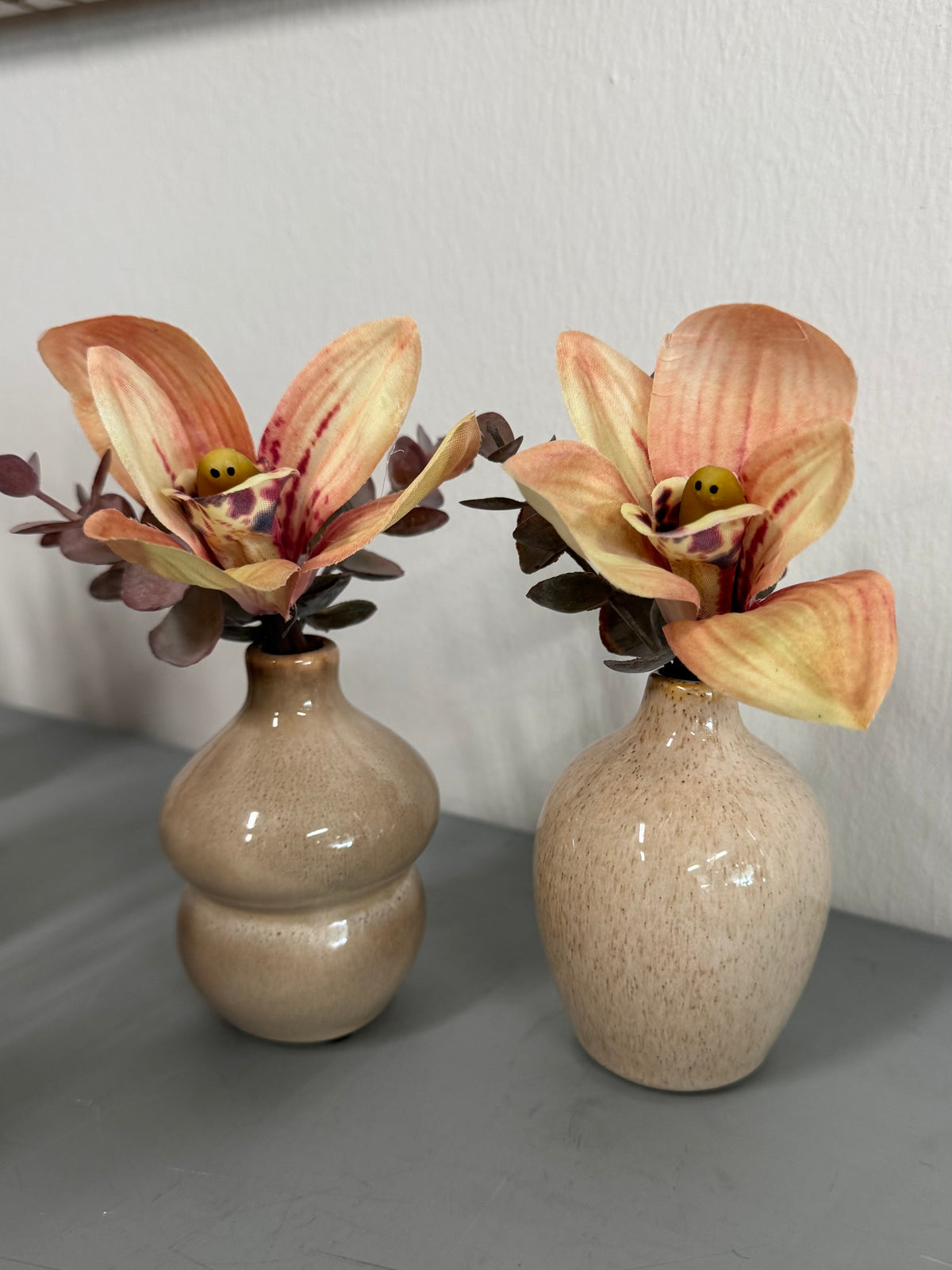 Lille vase inkl pynt (rund nr 2)