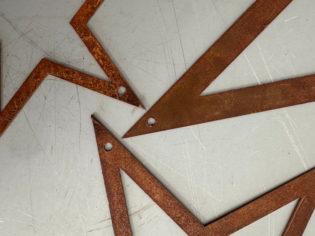 Rust stjerne 15 cm