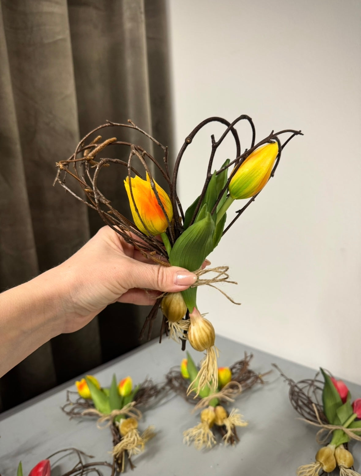 Kirkegårds hilsen gul