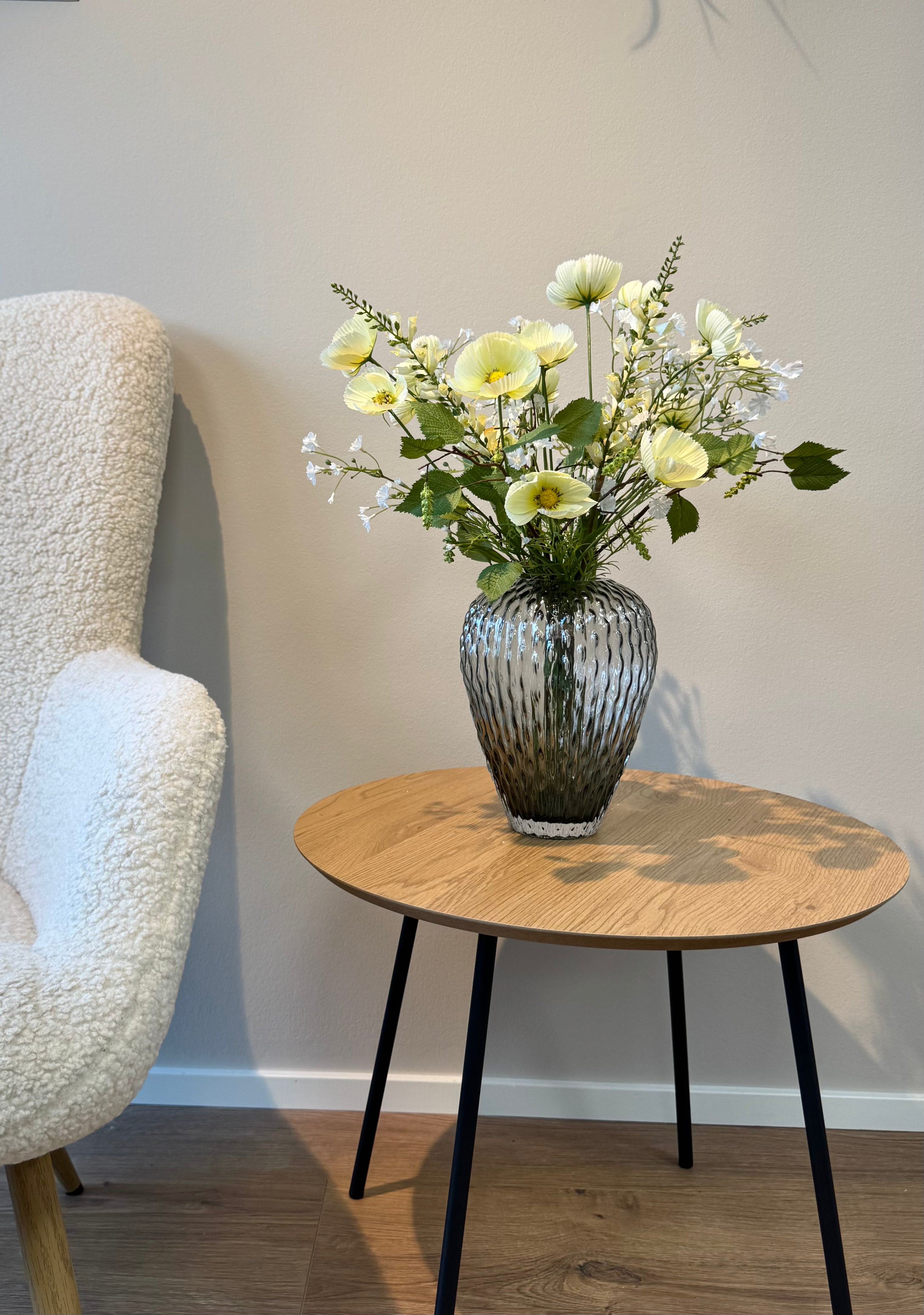 Forårsbuket med gule blomster