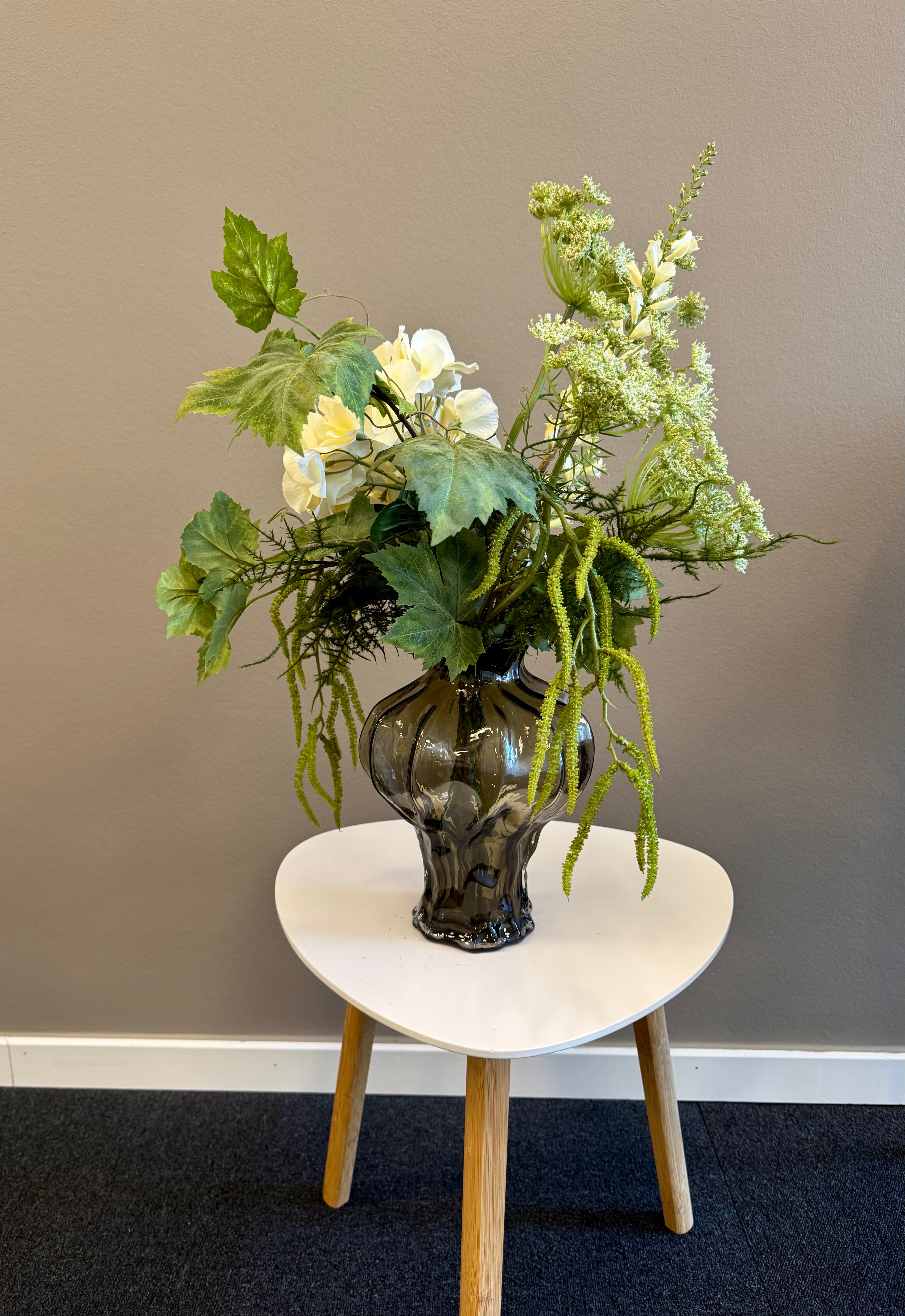 Hortensia creme buket