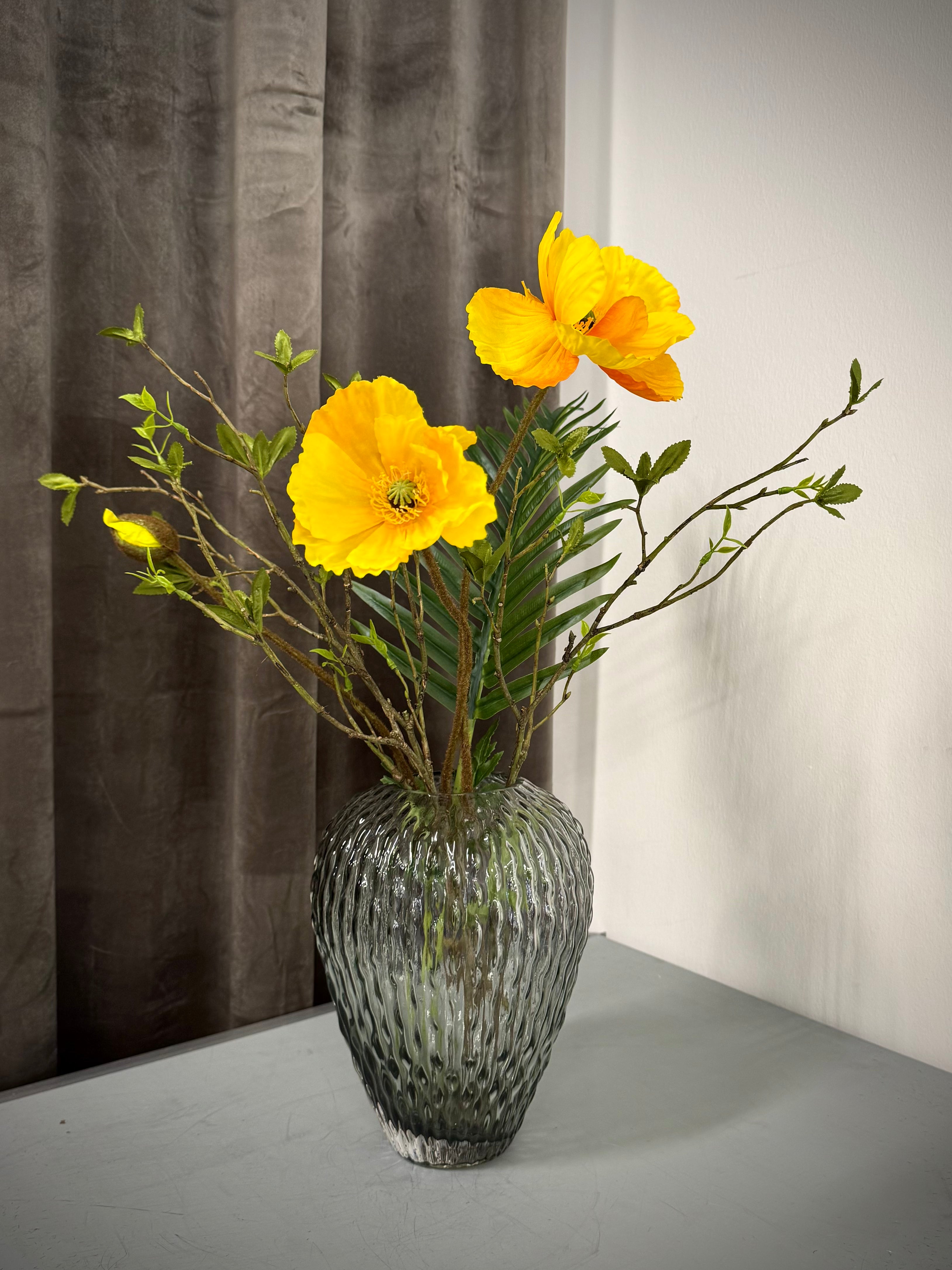 Mix med bla. Gul valmue