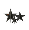 Stjerner sort 3 stk.