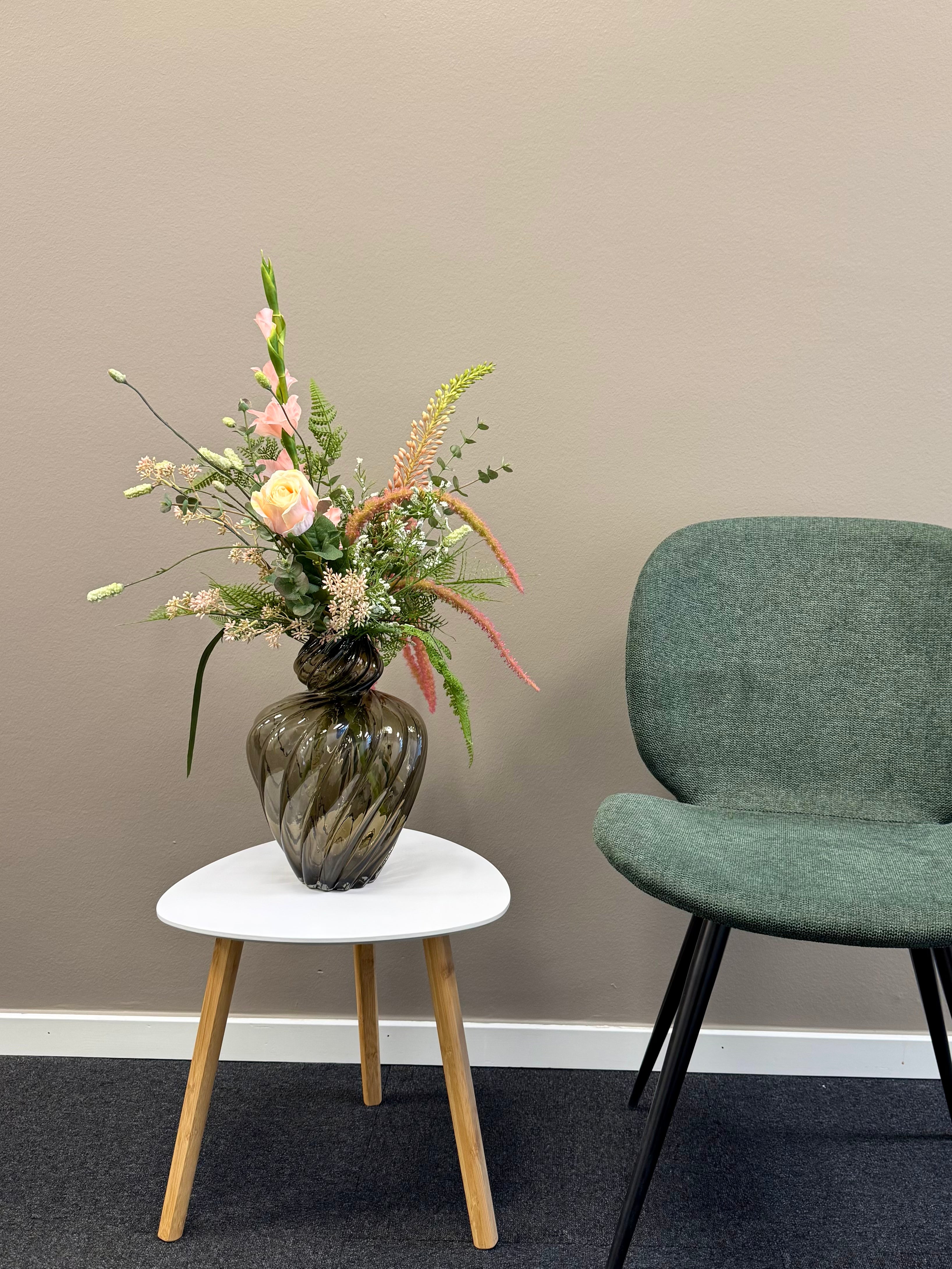 Deluxe gladiolus buket lyserød UNIKA