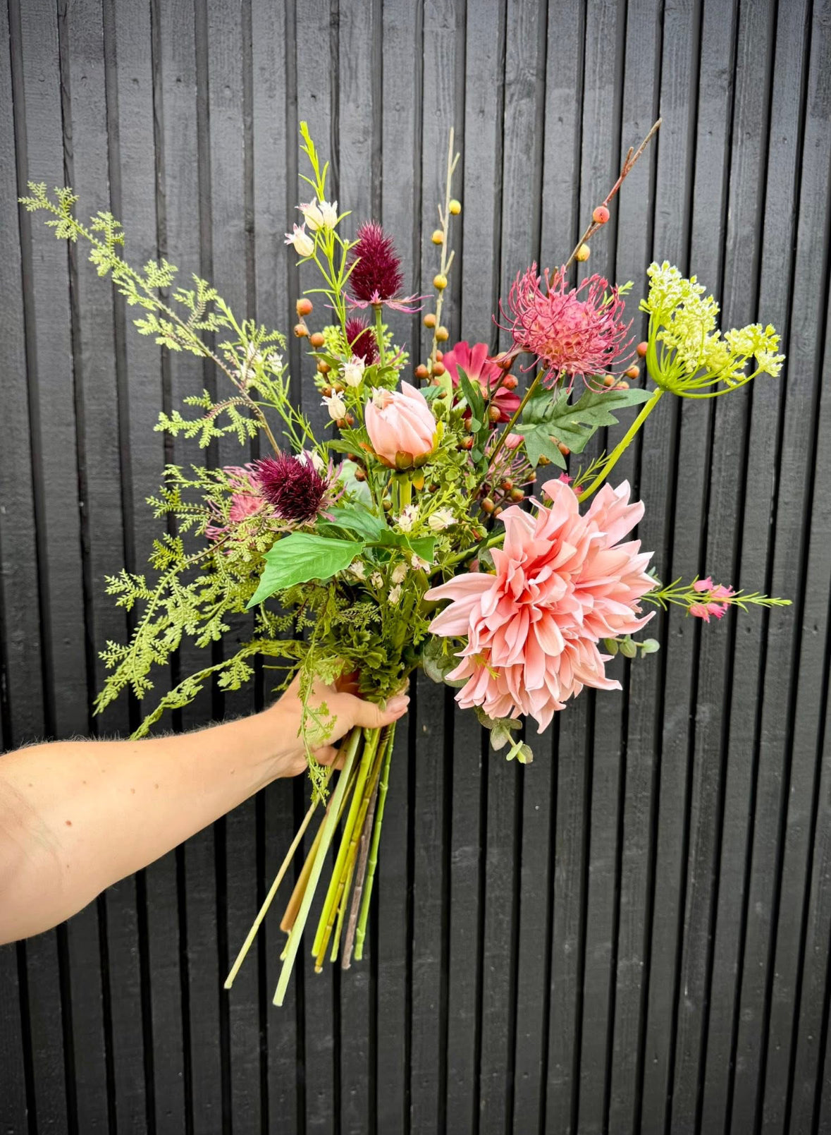 Blomster abonnement på kunstige blomster (Stor)