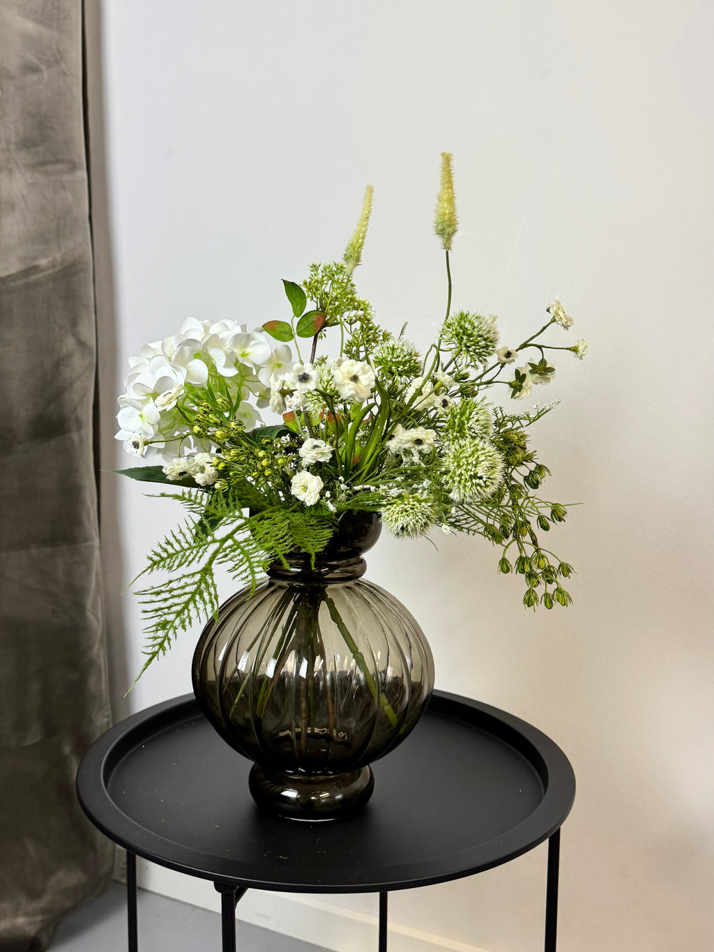 Hvid Hortensia buket