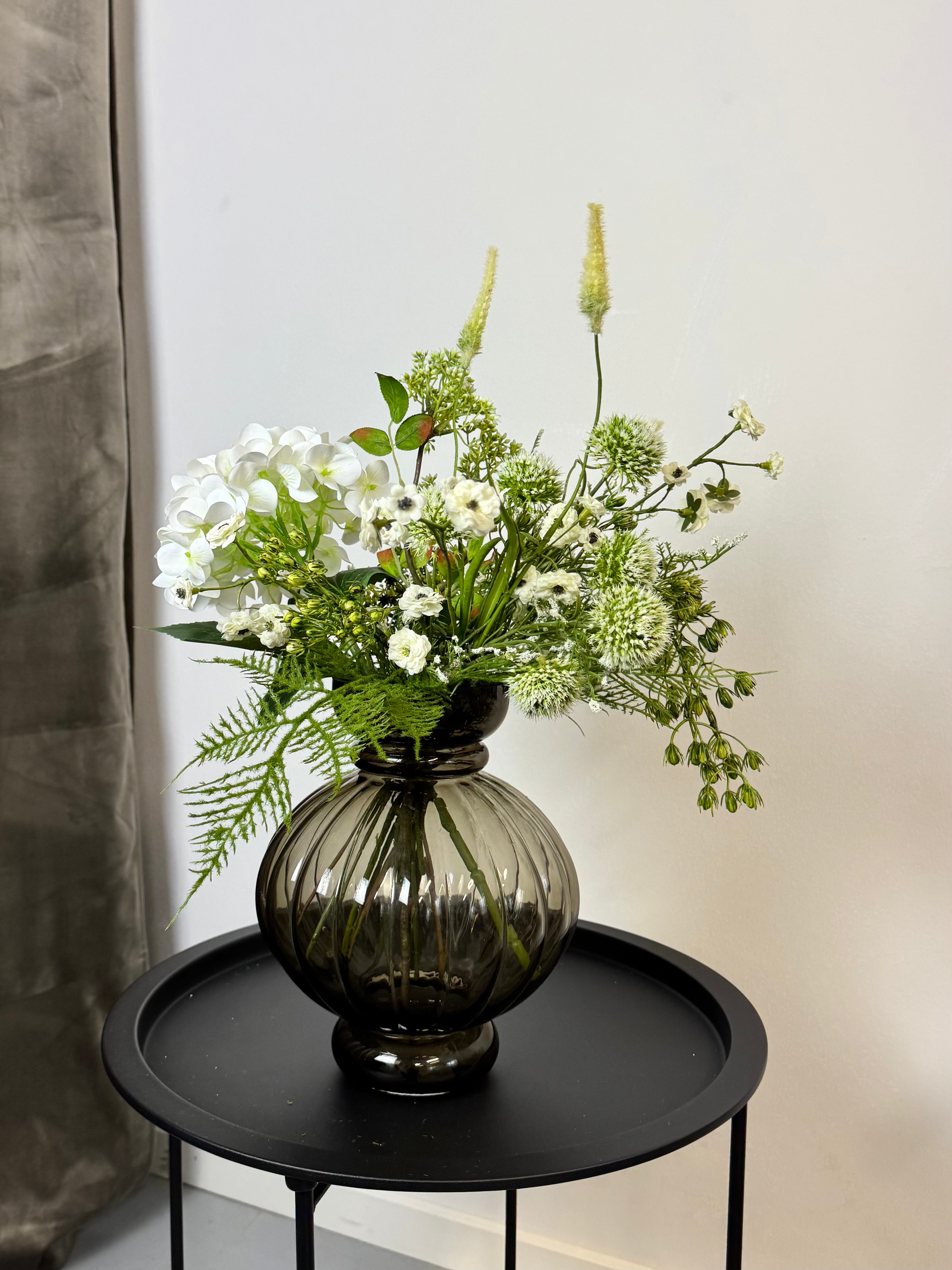 Hvid Hortensia buket