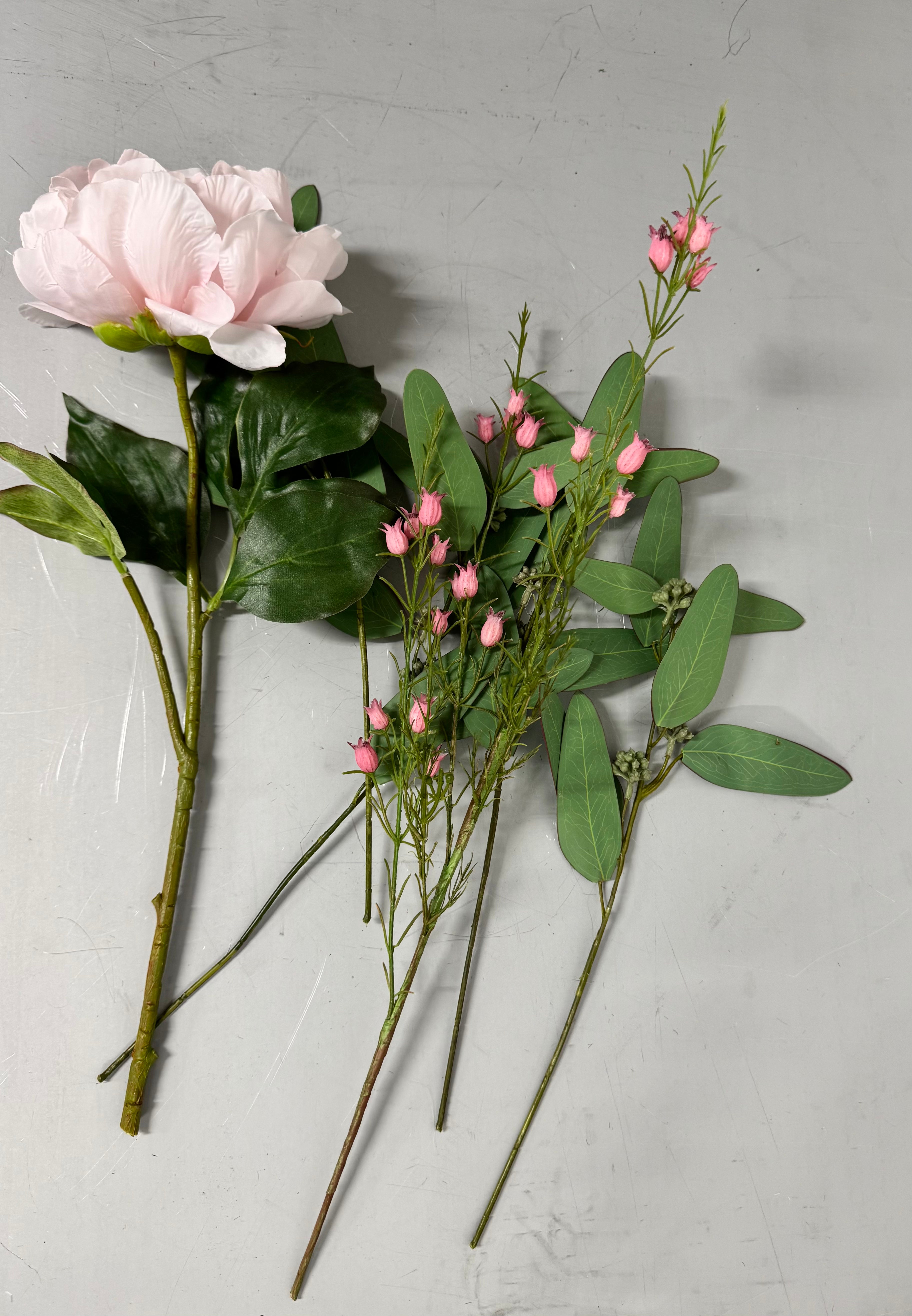 Pæon mix med Lyngblomst