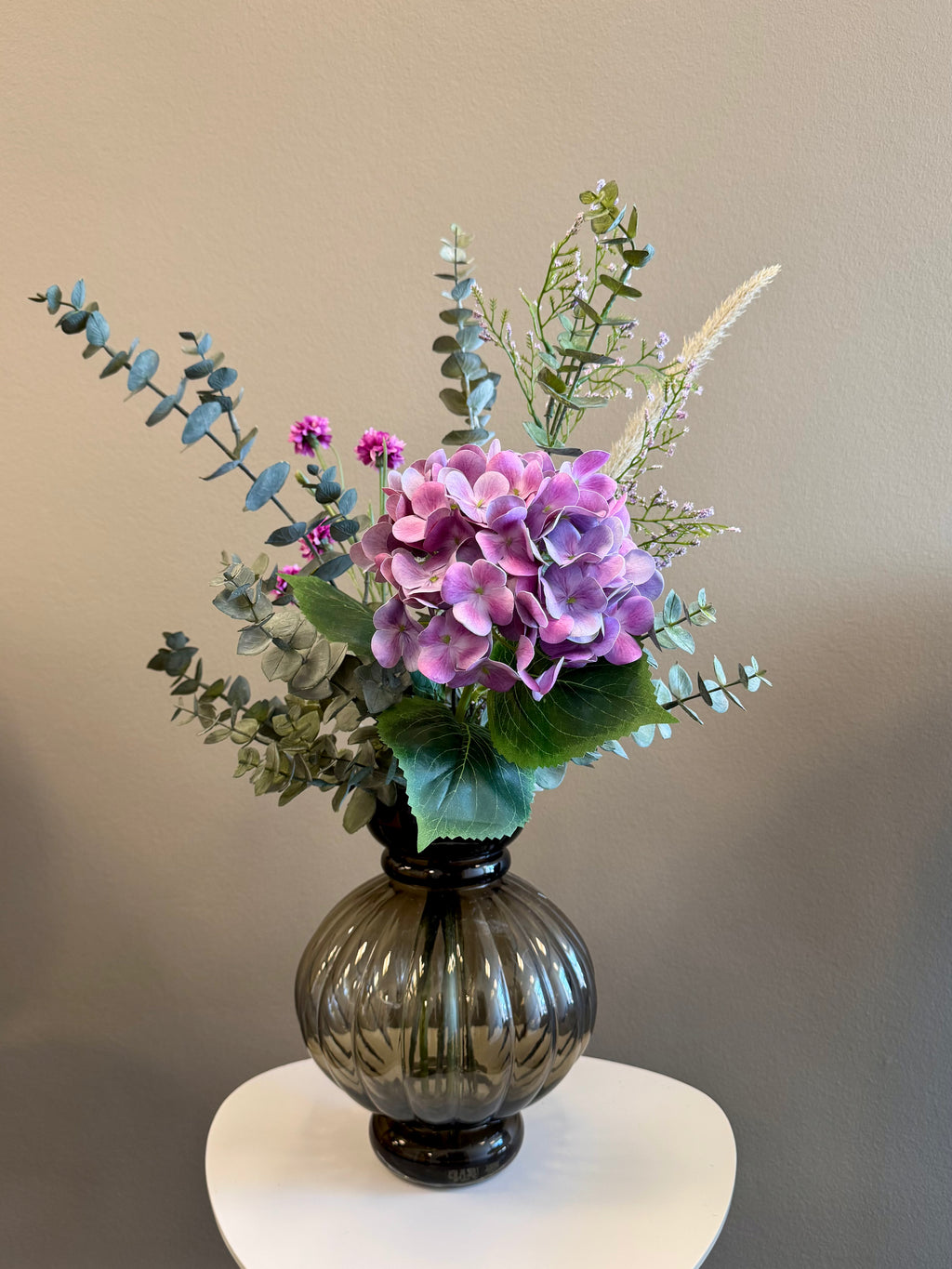 Lilla hortensia buket