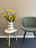 Solsikke buket med eucalyptus