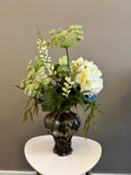 Hortensia creme buket